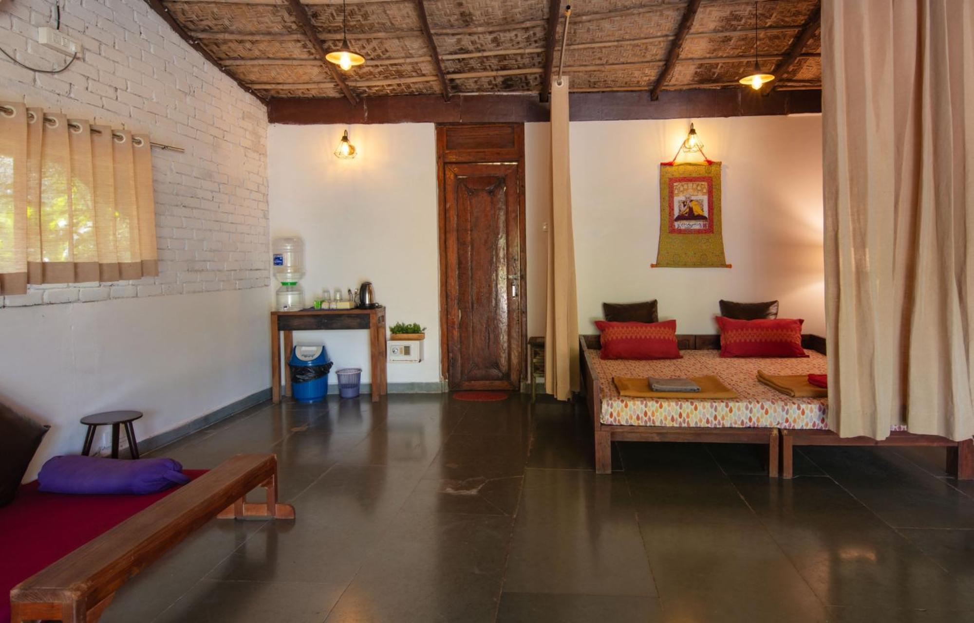 Satori Wellness Cottages I Yoga, Sauna, Ice Bath, Holistic Therapies & More Mandrem Exteriér fotografie